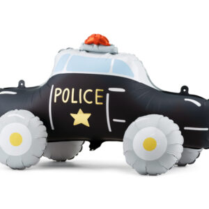 Fooliumist seisev õhupall "Politseiauto", 90 x 41 cm