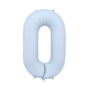 Fooliumõhupall number "0", 86 cm, udusinine