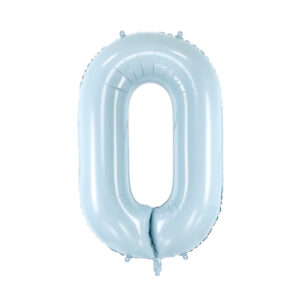 Fooliumõhupall number "0", 72 cm, helesinine