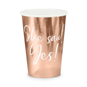 Topsid "She said yes!", roosakuldne, 220 ml (1 pakk / 6 tk)