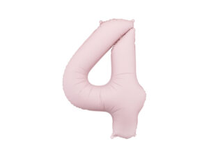 Fooliumõhupall number "4", 86 cm, heleroosa
