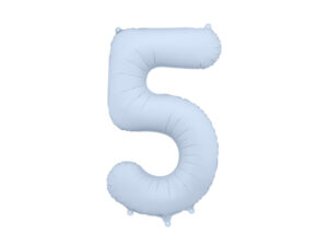 Fooliumõhupall number "5", 86 cm, udusinine