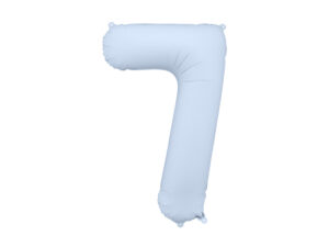 Fooliumõhupall number "7", 86 cm, udusinine