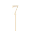 Puidust lauanumbrid, 25 cm (1 pakk / 10 tk)