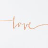 Külalisteraamat "Love", 24 × 18,5 cm