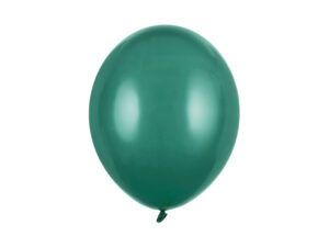 Tugevad õhupallid, pastellne pudeliroheline, 30 cm (1 pakk / 10 tk)