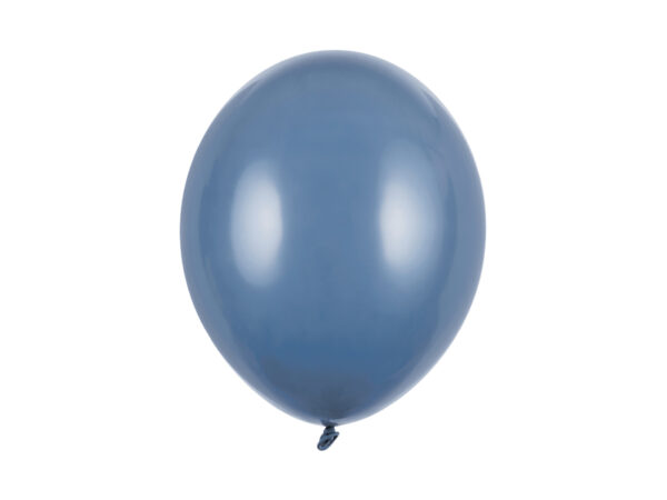 Tugevad õhupallid, pastellne tumesinine, 30 cm (1 pakk / 10 tk)