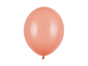 Tugevad õhupallid, pastellne virsikutoon, 30 cm (1 pakk / 10 tk)