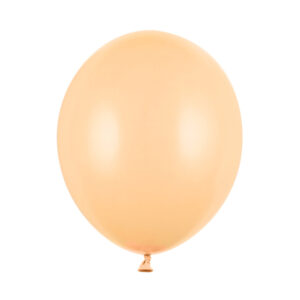 Tugevad õhupallid, pastell hele virsik, 30 cm (1 pakk / 10 tk)