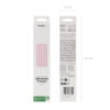 Plastikust joogikõrred, roosad, 23 cm (1 pakk / 12 tk)