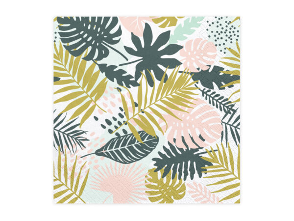 SP33-55_01_S Paberist salvrätikud "Aloha", 33 × 33 cm (1 pakk / 20 tk)