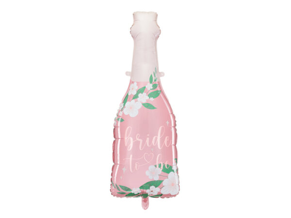 Fooliumõhupall Pudel "Bride to be", 49.5 × 108.5 cm