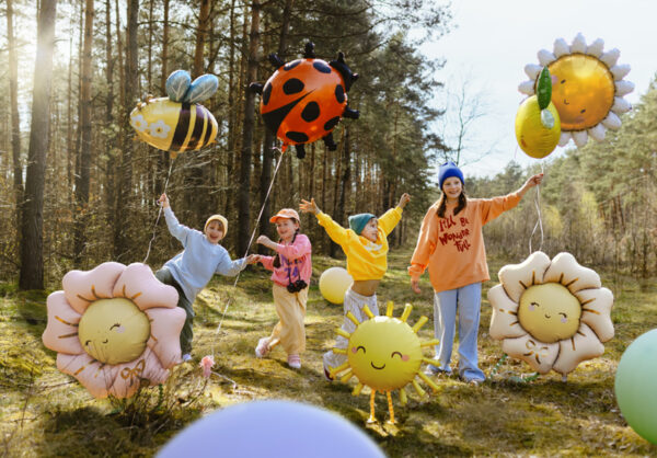 Fooliumõhupall "Päike", 90 cm